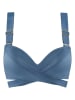Marlies Dekkers Bikini-Oberteil "Cache Coeur" in Blau