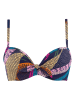 Marlies Dekkers Biustonosz bikini "Lotus" w kolorze granatowo-fioletowym
