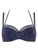 Marlies Dekkers Balconette-BH "Supernova" in Dunkelblau