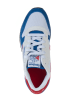 Reebok Leder-Sneakers "Classic" in Weiß/ Rot/ Blau
