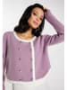 faina Cardigan in Mauve