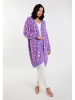 faina Longcardigan in Lila/ Pink