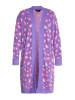 faina Longcardigan in Lila/ Pink