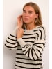 Kaffe Jurk beige/zwart
