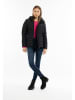 myMo Steppjacke in Schwarz