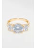 OR ÉCLAT Gouden ring "Alice" met edelstenen