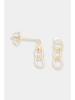 L instant d Or Gold-Ohrstecker "Twister"