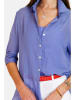 Le Jardin du Lin Leinen-Bluse in Hellblau