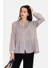 Le Jardin du Lin Leinen-Bluse in Grau