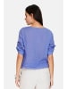Le Jardin du Lin Leinen-Bluse in Blau