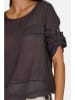 Le Jardin du Lin Linnen blouse zwart