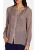 Le Jardin du Lin Linnen blouse bruin