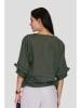 Le Jardin du Lin Leinen-Bluse in Khaki