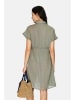 Le Jardin du Lin Leinen-Kleid in Khaki