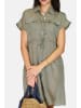 Le Jardin du Lin Leinen-Kleid in Khaki