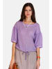 Le Jardin du Lin Linnen blouse paars