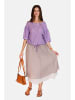 Le Jardin du Lin Linnen blouse paars