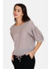 Le Jardin du Lin Linnen blouse taupe