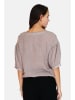 Le Jardin du Lin Linnen blouse taupe