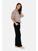 Le Jardin du Lin Leinen-Bluse in Taupe