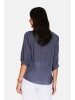 Le Jardin du Lin Linnen blouse donkerblauw