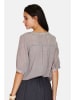Le Jardin du Lin Leinen-Bluse in Taupe