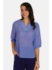 Le Jardin du Lin Leinen-Bluse in Blau