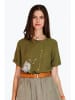 Le Jardin du Lin Shirt in Khaki