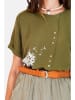 Le Jardin du Lin Shirt in Khaki