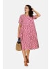 Le Jardin du Lin Kleid in Fuchsia/ Weiß