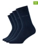 SNOCKS 4-delige set: sokken donkerblauw