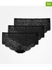 SNOCKS 3er-Set: Slips in Schwarz