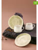 Hermia 6er-Set: Kaffeetassen in Weiß/ Creme - 90 ml