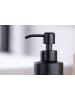 Fackelmann Zeepdispenser zwart - 350 ml