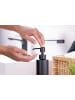 Fackelmann Zeepdispenser zwart - 350 ml