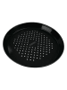 Fackelmann Pizzablech in Schwarz - Ø 32 cm