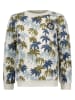 Like Flo Sweatshirt crème/kaki/donkerblauw