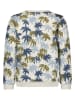 Like Flo Sweatshirt crème/kaki/donkerblauw