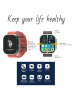 U.S. Polo Assn. Smartwatch in Koralle/ Schwarz