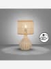FISCHER & HONSEL Tafellamp beige - (H)37 x Ø 20 cm
