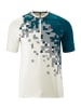 Gonso Fietsshirt "Garzolet" crème/donkerblauw