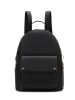 Carlheim Rucksack in Schwarz in Schwarz