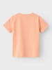 name it Koszulka "Hikke" w kolorze pomarańczowym ze wzorem