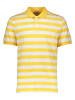 Gant Poloshirt in Gelb/ Weiß
