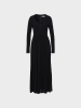 IVY OAK Sukienka "Diane" w kolorze czarnym