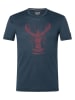 super.natural Koszulka "Tattooes Lobster" w kolorze niebieskim
