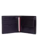 Tommy Hilfiger Leren portemonnee zwart - (B)11,5 x (H)9,5 x (D)2 cm
