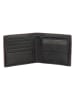 Tommy Hilfiger Leren portemonnee zwart - (B)12 x (H)10 x (D)3 cm