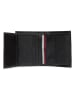 Tommy Hilfiger Skórzany portfel w kolorze czarnym - 9 x 9,5 x 2,5 cm