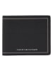 Tommy Hilfiger Skórzany portfel w kolorze czarno-beżowym